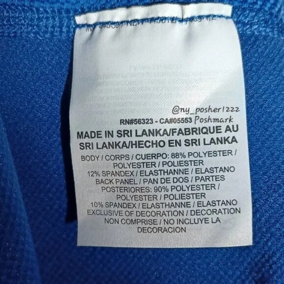 NFL NY Giants Tank Top Large Blue - Picture 5 of 6